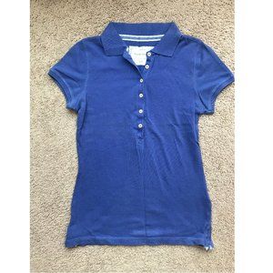 MOSSIMO Women's Blue Polo T-shirt Top Size S